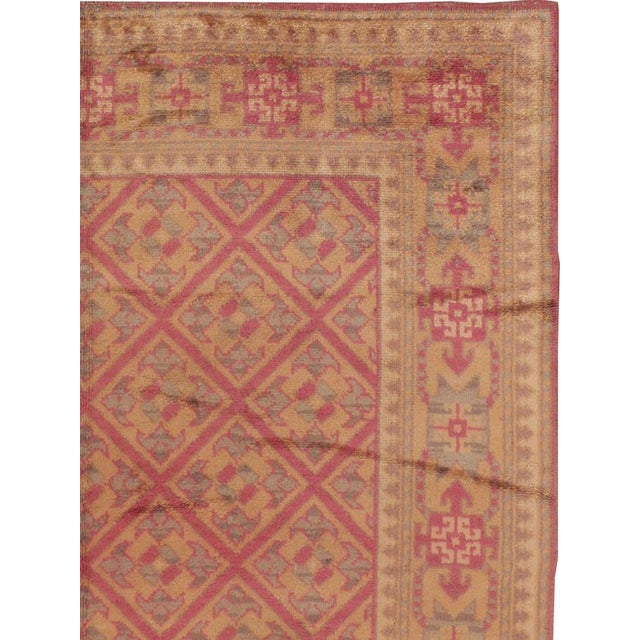 Galerie Shabab Collection Mid-20th Century Viennese Savonnerie Style Rug For Sale - Image 4 of 10