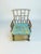 Mid 20th Century Vintage Hollywood Regency Chinoiserie Celadon Green Bamboo Arm Chairs - A Pair For Sale - Image 5 of 14