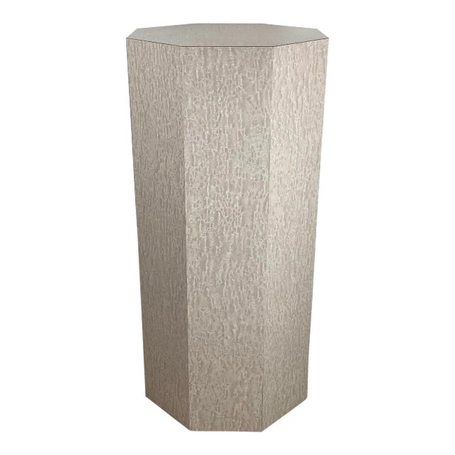 Tall Vintage Modern Display Pedestal For Sale