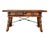 This low rustic table is crafted in solid walnut and features a simple yet expressive design inspired by traditional rural...