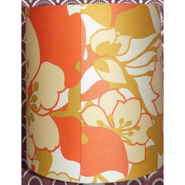 Colorful Umbrella Illuminated Glass Base Noble Table Lamp from Peill & Putzler, 1970s For Sale - Image 4 of 11