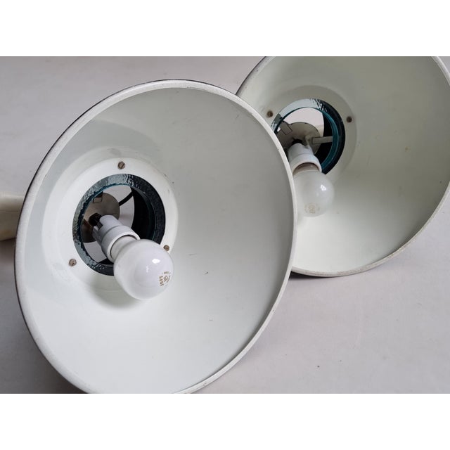 Mid-Century Dutch Pendant Lights by Hiemstra Evolux, 1970, Set of 2 For Sale - Image 10 of 14