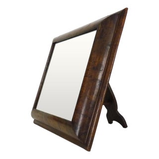 Large Psyche Mirror in Walnut, 19th Century For Sale
