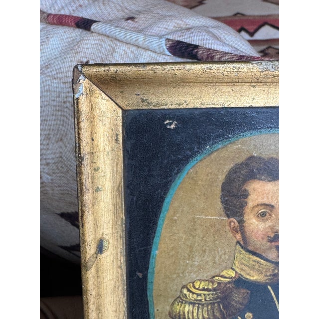 Antique Painting of King Oscar I of Sweden and Norway For Sale In Pittsburgh - Image 6 of 9