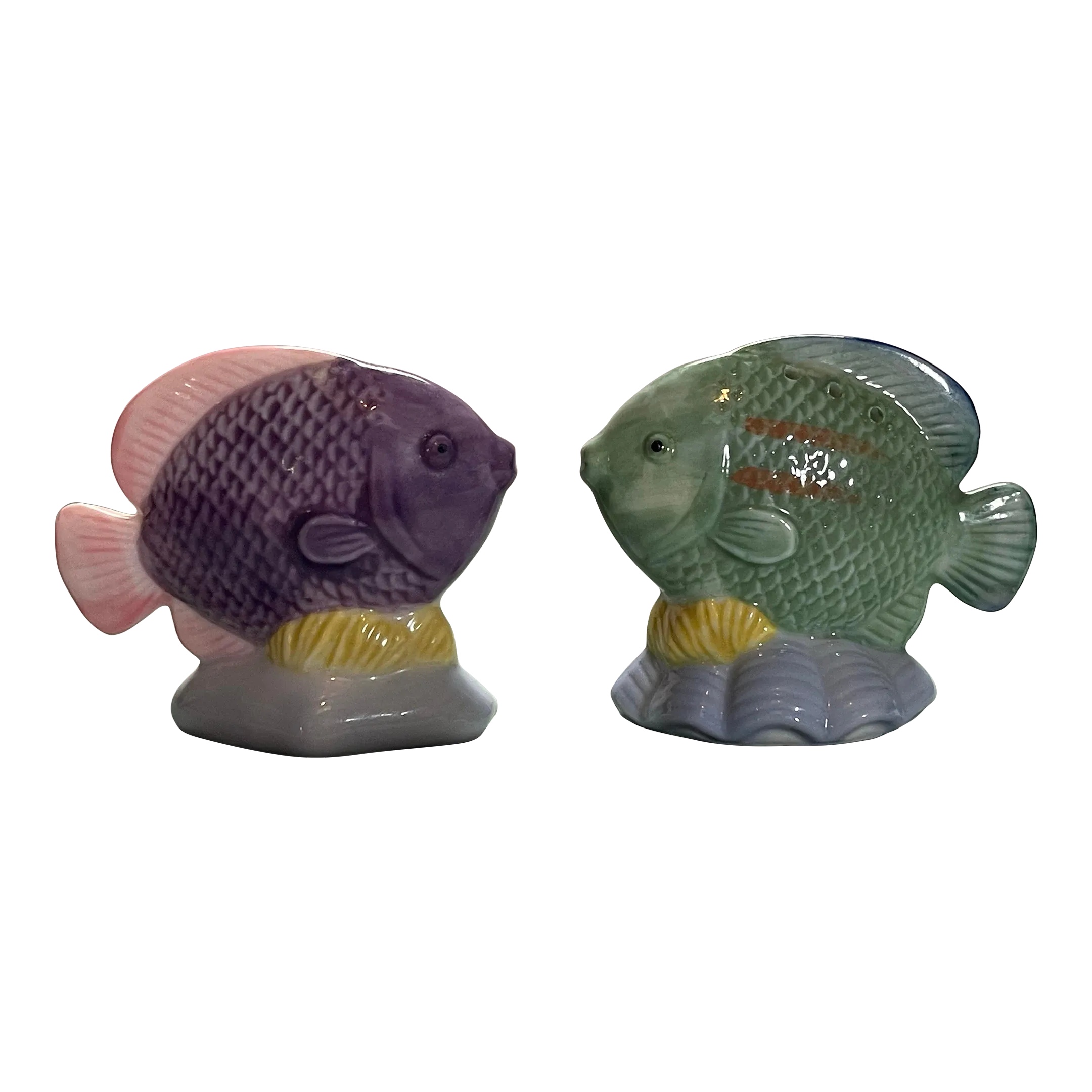 Mid 20th Century Takahashi Trading Company Tropical Fish Salt