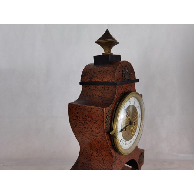Biedermeier Clock by Franz Hochhoffer, Vienna, Austria, 1820s For Sale - Image 11 of 18
