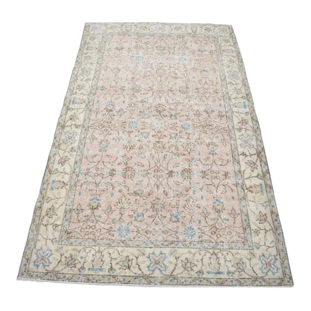 Oushak Anatolian Beige Carpet For Sale