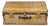 French 1930s Lavolaille Pine Trunk with Maker's Label and Monogram For Sale