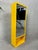 Yellow medicine cabinet or bathroom cabinet by Olaf von Bohr for Gedy. Vintage design. Italian. 1970s. Modular (door...