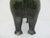 Green Chinese Green Glazed Dog Han Style Pottery Tomb Guardian Sculpture For Sale - Image 8 of 13