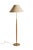 Wood Mid-Century Scandinavian Floor Lamp in Teak and Brass from Falkenbergs Belysning, 1950s For Sale - Image 7 of 7