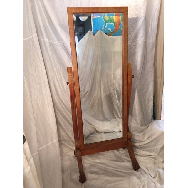 Full Length Antique Cheval Mirror Chairish