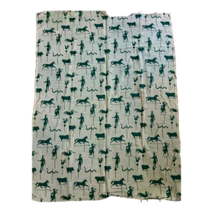 Antique Weathervane Pattern Woven Jacquard Fabric