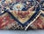 Navy Blue Bijar Persian Style Floral Wool Rug, 8' X 11' For Sale - Image 13 of 14