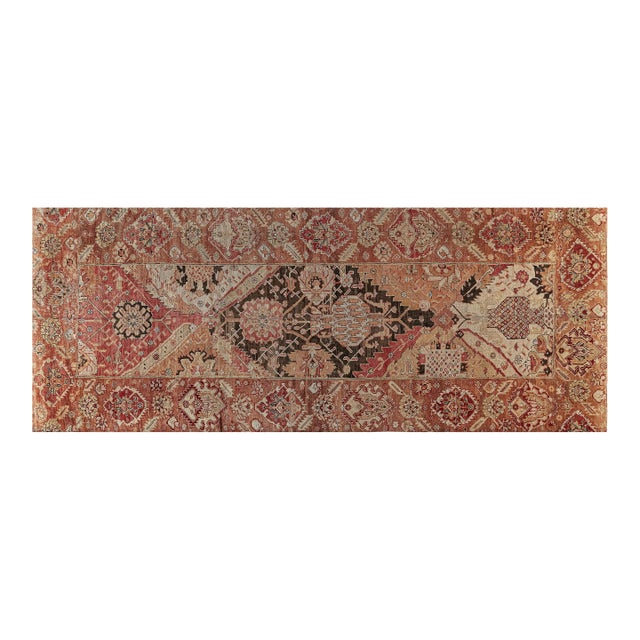 Antique Turkish Oushak Runner For Sale
