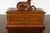 Wood 19th Century English Oak Decorative Box with Dog Carving For Sale - Image 7 of 12
