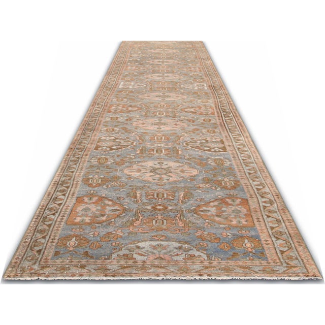 1920s 1920s Persian Bidjar Runner For Sale - Image 5 of 5