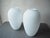 Gold Mid-Century Opaline Glass Vase, Bohemia, 1960s, Set of 2 For Sale - Image 8 of 10