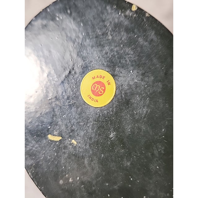 1960s Kashmiri Papier-Mâché Trinket Box For Sale - Image 10 of 14