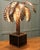 French Toleware Palm Tree Lamp from Maison Jansen, 1970 For Sale - Image 4 of 7