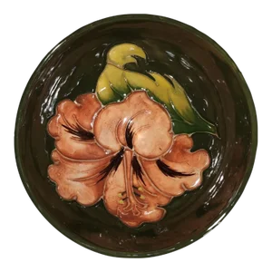 Mid 20th Century Moorcroft Hibiscus Bowl