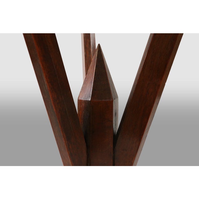 Art Deco French Console in Wood, 1930s For Sale - Image 11 of 12