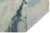 Abstract Fluidity - Modern Hand-Tufted Wool and Viscose Rug in Sage & Slate 8x10 For Sale In New York - Image 6 of 10