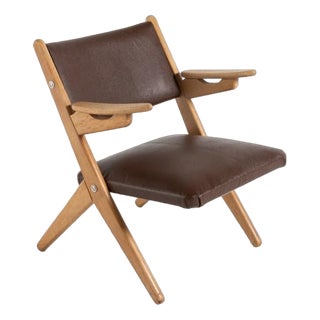 Danish Armchair by Arne Hovmand Olsen, 1970s For Sale