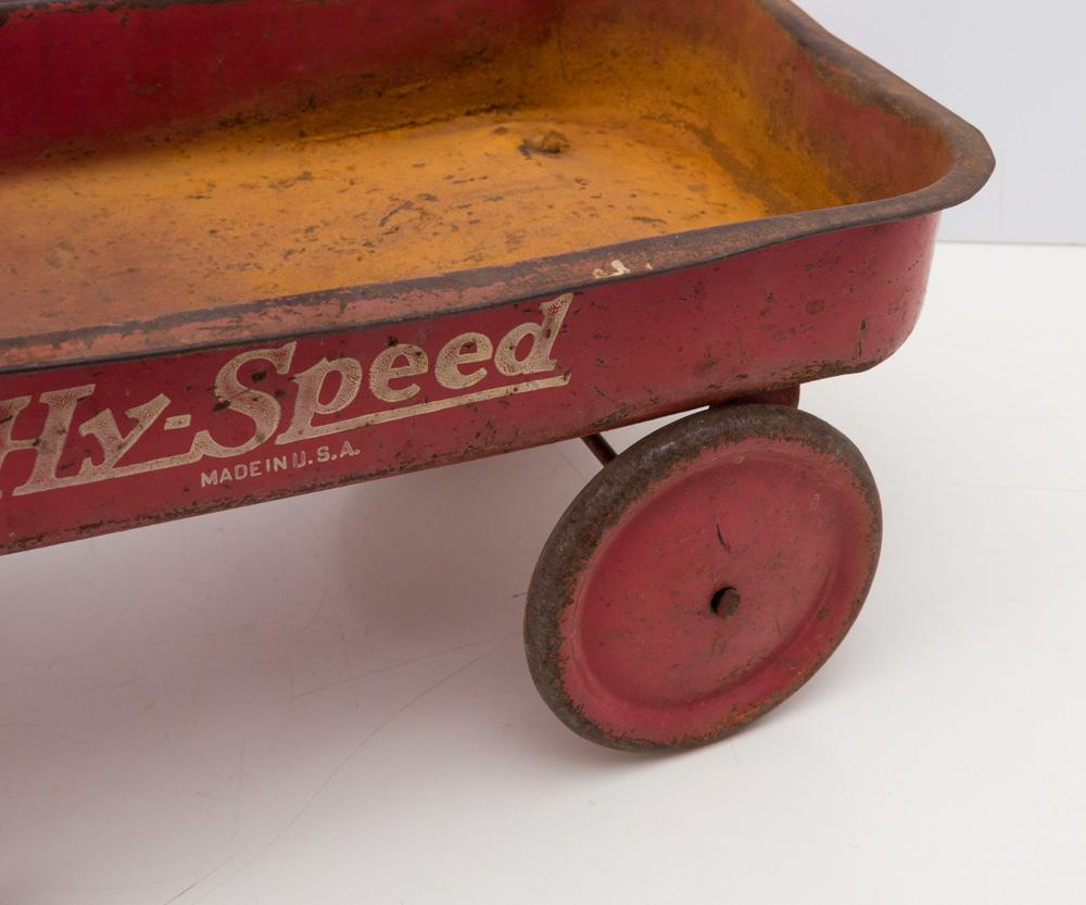 childs red wagon
