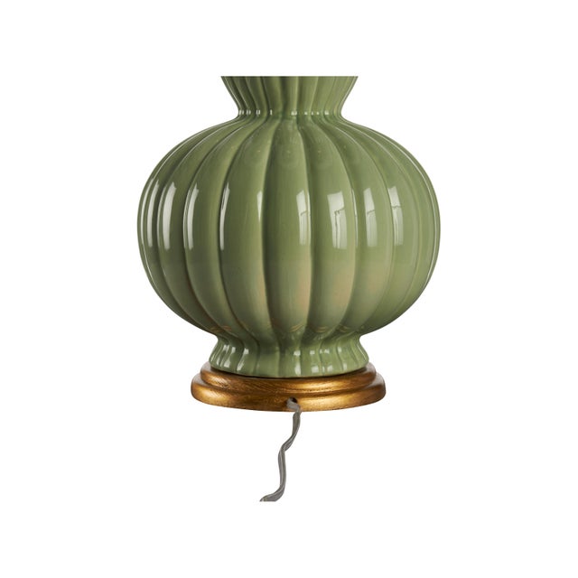 Chelsea House Inc Augusta Lamp - Olive For Sale - Image 4 of 5