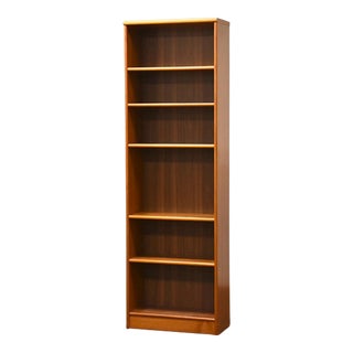 1960s Danish Modern Teak Bookcase For Sale