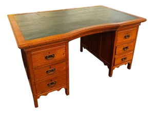 Antique English Partners Desk