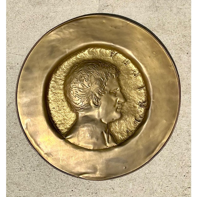 Vintage Profile Relief Medallion For Sale - Image 16 of 17