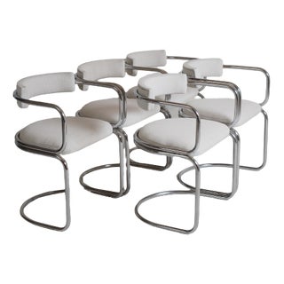 Chairs by Renato Zevi for Roche & Bobois, 1970s, Set of 5 For Sale