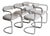 Chairs by Renato Zevi for Roche & Bobois, 1970s, Set of 5 For Sale
