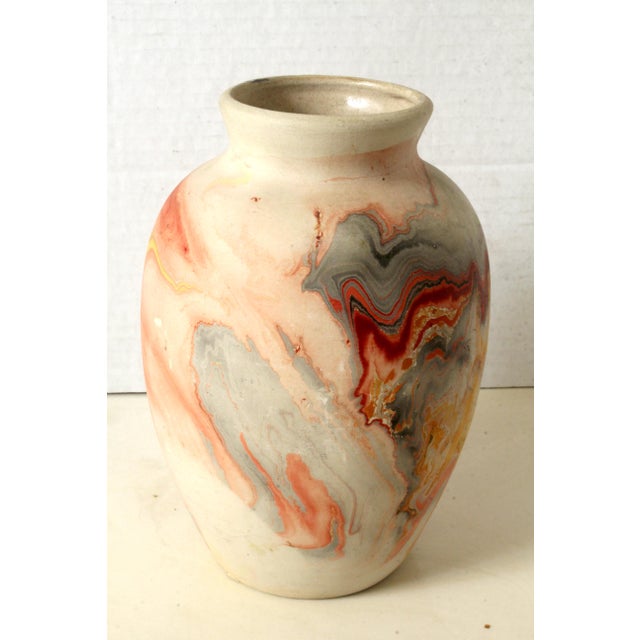 Nemadji Vases Grouping for Color and Mid-Century American Aesthetics – 7" For Sale - Image 13 of 17