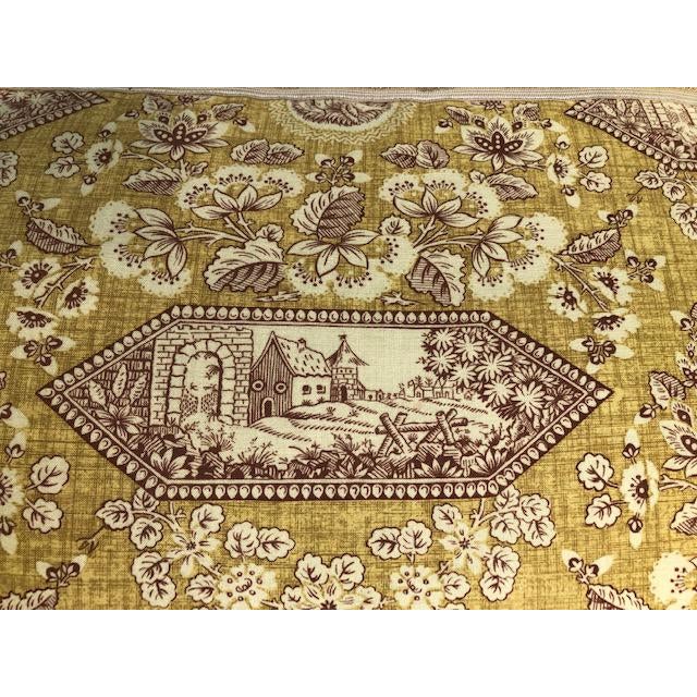 1990s French Country Accent Pillow For Sale - Image 5 of 6