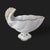 Italian Vintage Italian Neoclassical Nautilus Shell Ceramic Planter For Sale - Image 3 of 15