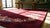 1930s Red Burgundy Minimalist Antique Chinese Art Deco Rug 6' X 8'9" Handknotted Wool Carpet For Sale In New York - Image 6 of 8
