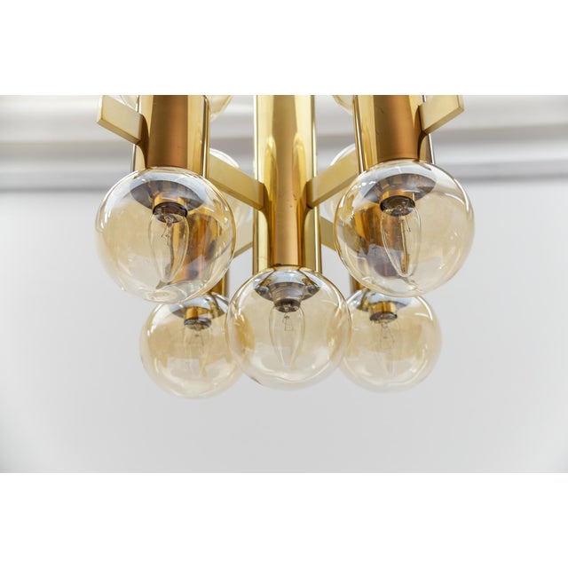 Elegant mid-century modern floor lamp. designed probably by hans-agne jakobsson for markaryd, sweden in 1960s. executed in...