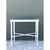 Vintage Brown Jordan “Calcutta” Metal and Glass Side Table For Sale - Image 11 of 13