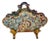 French Champlevé Enamel & Ormolu Letter Rack, Late 19th Century For Sale