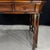 Brown Faux Bamboo Campaign Style Burlwood Desk or Writing Table by Hooker Furniture For Sale - Image 8 of 11