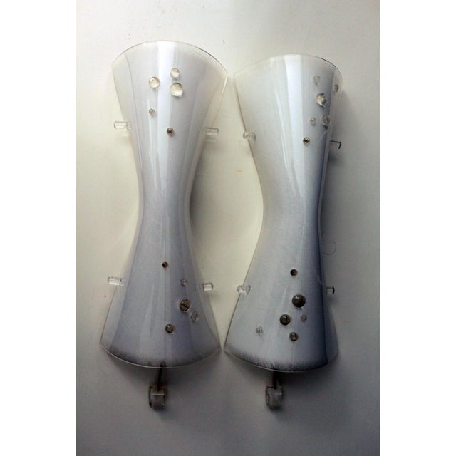 Acrylic Glass Wall Lamp by Rupert Nikoll, 1950s For Sale - Image 14 of 15