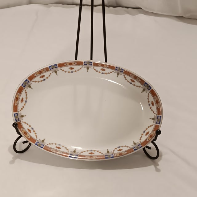 1920s Victoria Czechoslovak China Pattern Vit224 Dinnerware Set- 27 Pieces For Sale In Chicago - Image 6 of 12