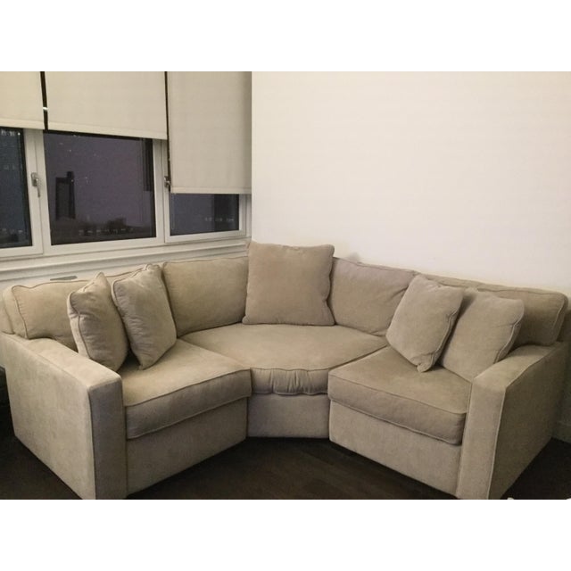 Macy’s Radley Apartment Sectional Sofa Chairish