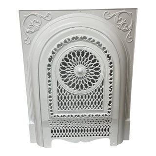 19th Century Fireplace Surround and Insert For Sale