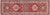 Beige Tribal Kazak Red/Beige Wool Rug - 2'11''x9'6'' For Sale - Image 8 of 10