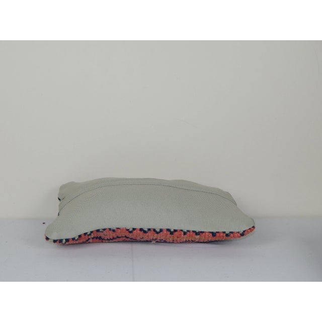 Turkish Oushak Carpet Pillow Cover 8" X 16" For Sale - Image 4 of 5