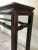 Chinese Rosewood Console Table With Carved Spiral Details and Architectural Form For Sale - Image 9 of 11